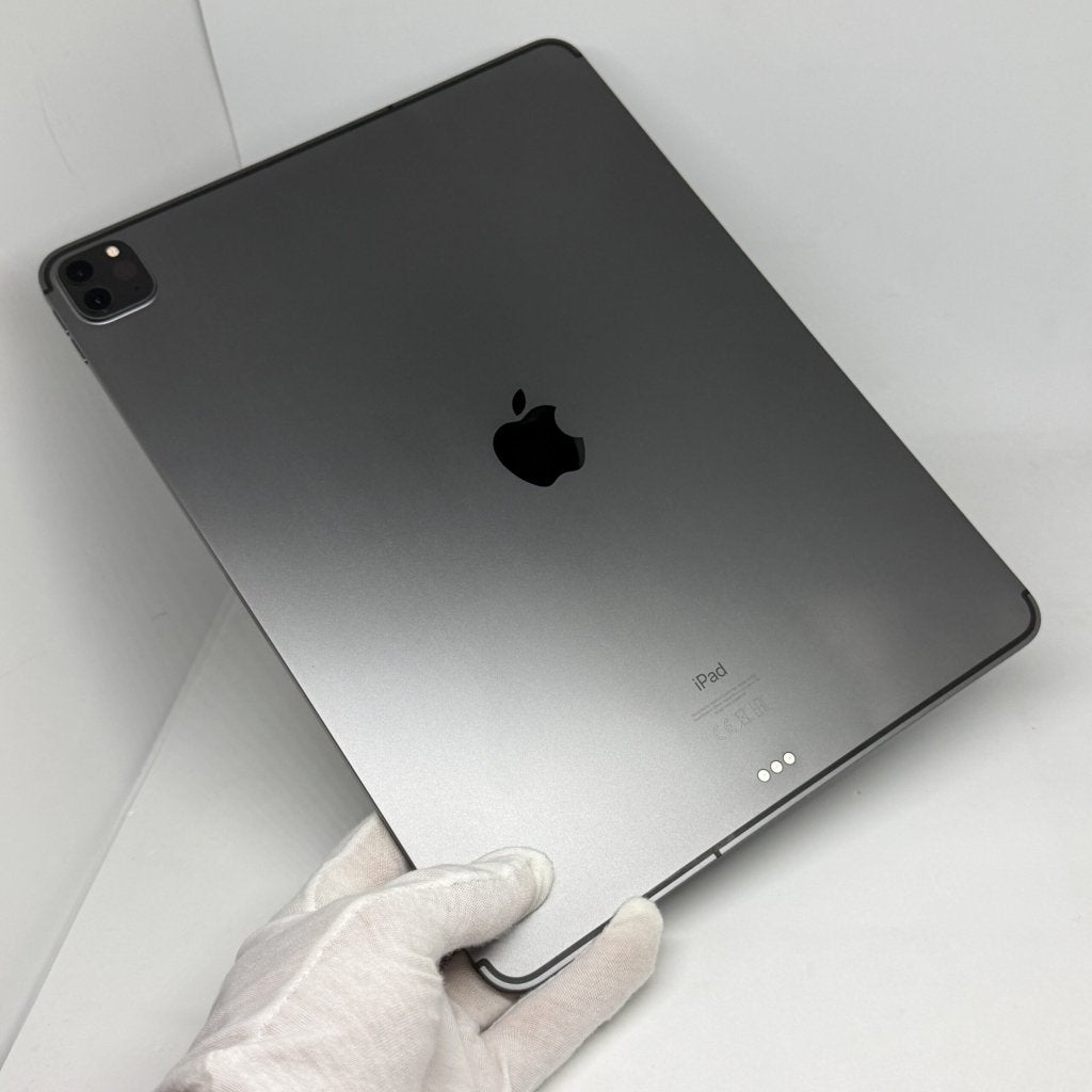 iPad Pro 12,9 4e 4G 128GB grijs /krasvrij /87% batt /garanti, Apple, Zo goed als nieuw, Support@apple.com, Apple Park Way, Cupertino, California