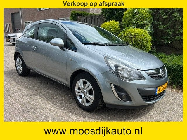 Opel Corsa 1.2-16V Business+ Airco/ 3 Drs/ Origineel NL auto, Voorwielaandrijving, Euro 5, 4 cilinders, 1229 cc