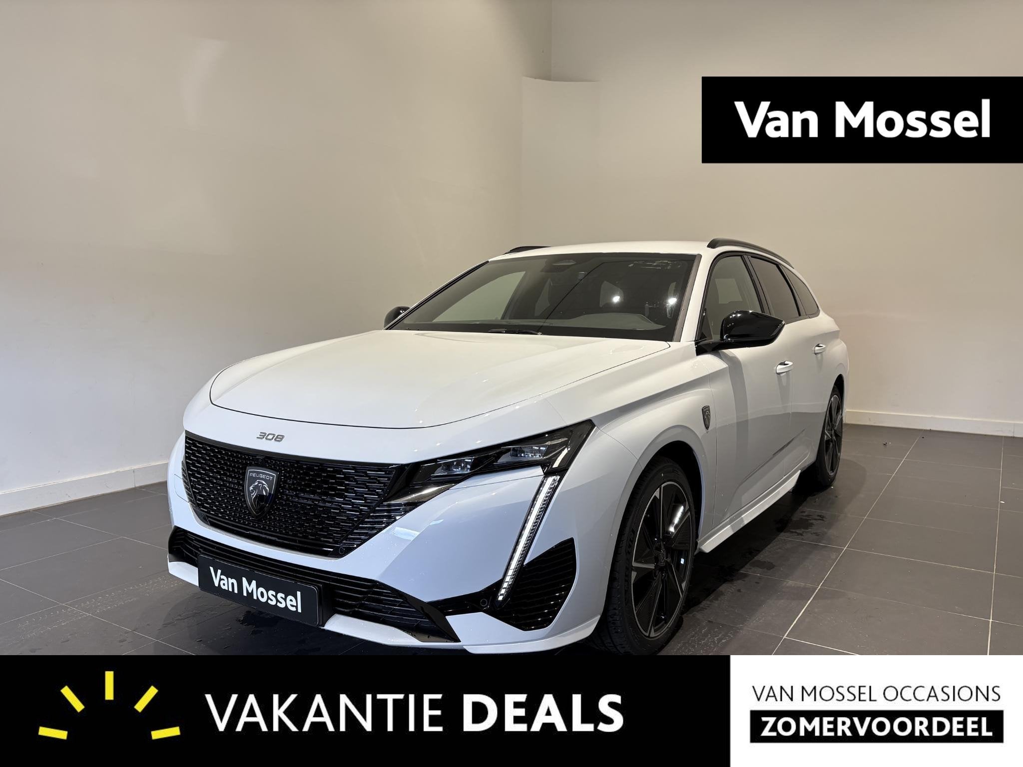 Peugeot e-308 SW GT Avantage EV 54 kWh | APPLE CARPLAY & AND, 156 pk, Wit, Nieuw, 409 km