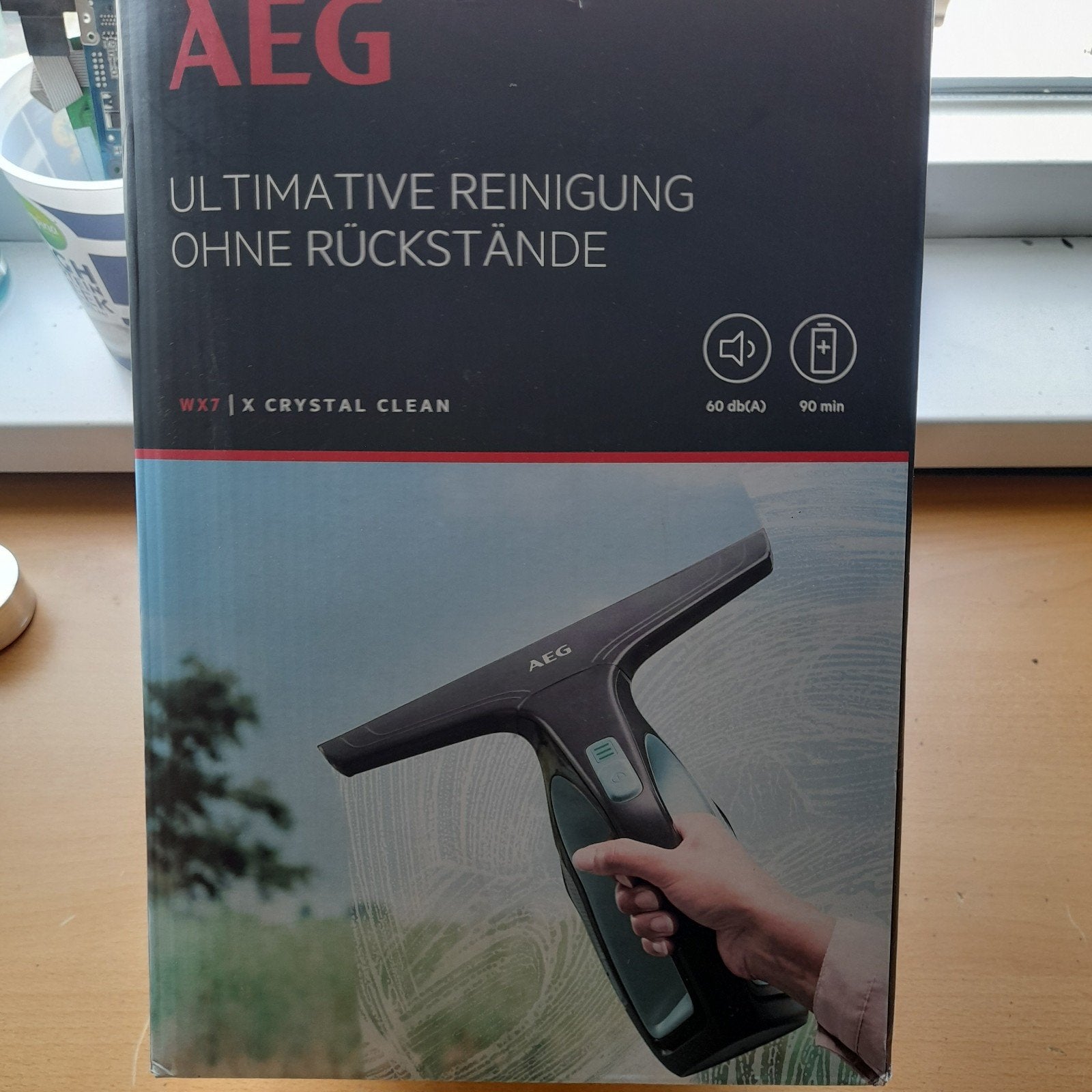 Elektrische Raamwisser, Ophalen
