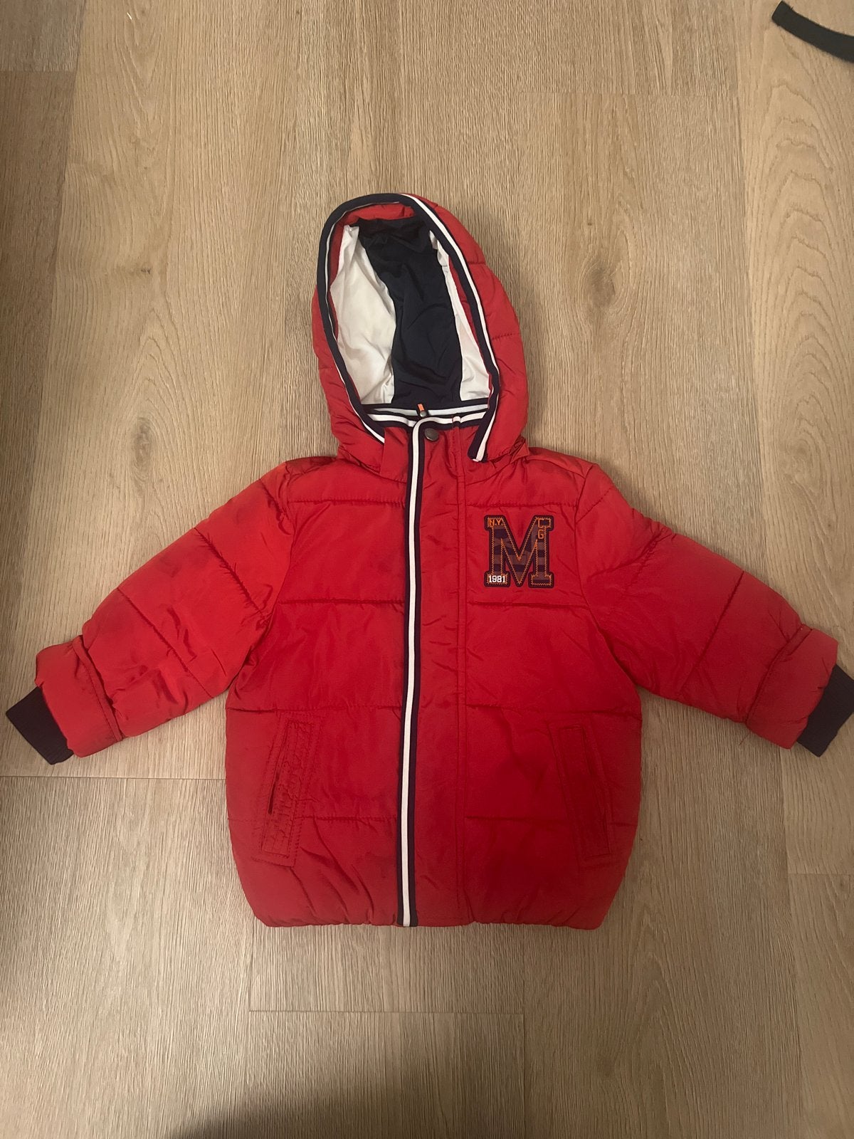 McGregor winterjas rood maat 80, Ophalen of Verzenden, Zo goed als nieuw, Jongen