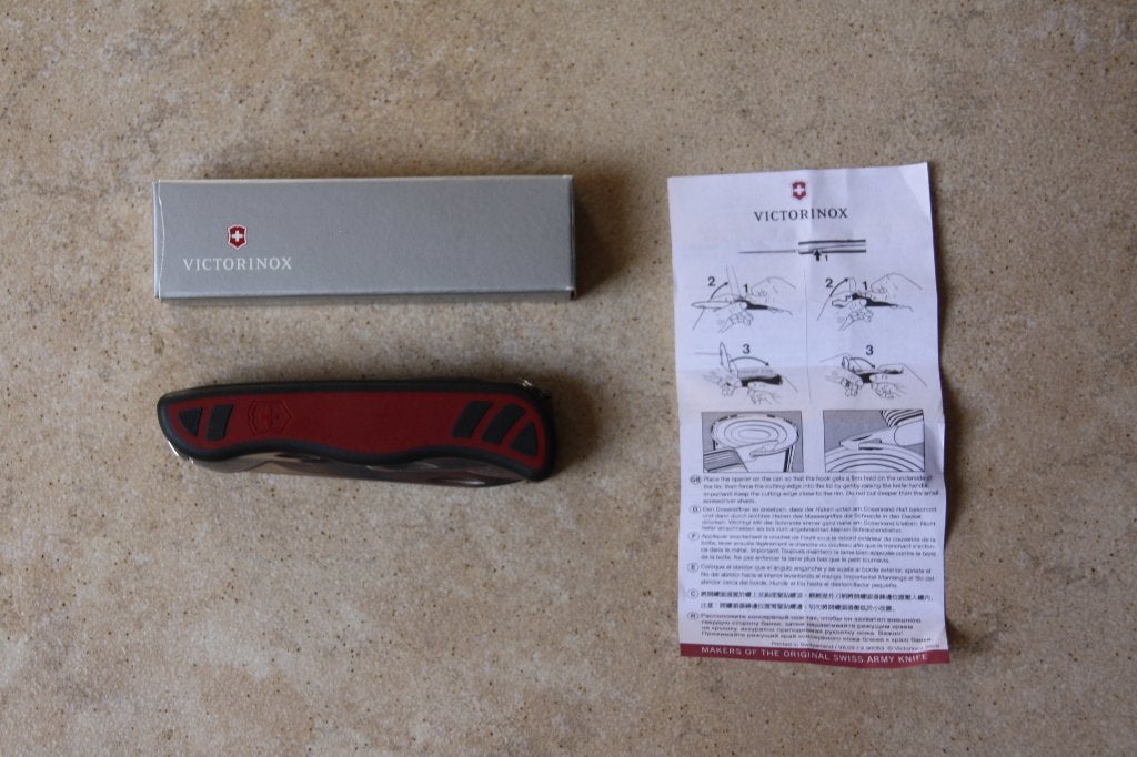 Victorinox Forester M Grip 0.8361. Zwitsers zakmes, Ophalen of Verzenden, Zo goed als nieuw