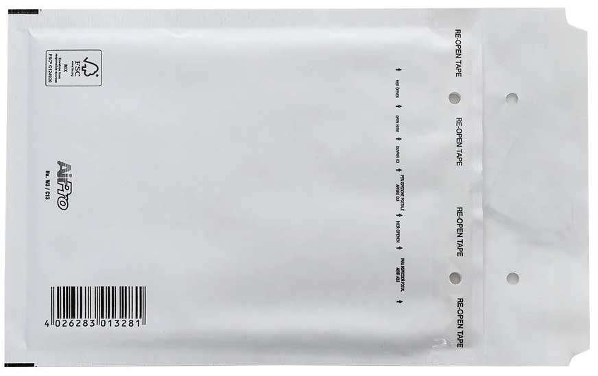 Luchtkussen / bubbel enveloppen 13C C/3 150 x 215 va 8 cent, Postzegels en Munten, Brieven en Enveloppen | Nederland, Ophalen