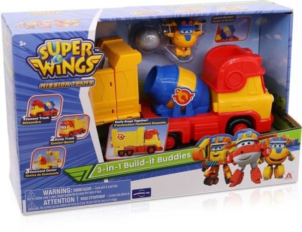 Super Wings: 3 in 1 Build it Buddies, ., Nieuw, Ophalen of Verzenden, .