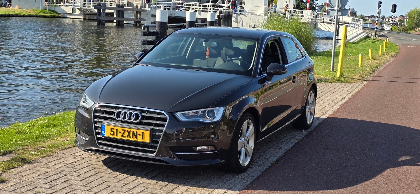 Audi A3 1.4 Tfsi 90KW 3D 2013 Bruin, Auto's, Audi, Voorwielaandrijving, Euro 6, 4 cilinders, Bruin
