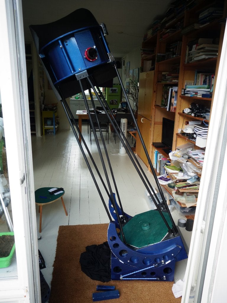 35 cm f4.8 dobsontelescoop, Ophalen, Gebruikt, 200 mm of meer, Spiegeltelescoop (reflector)