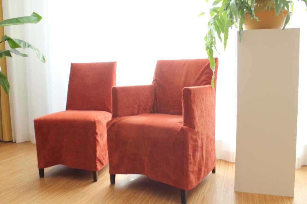 Hoezen voor eetkamerstoelen De Rooij, Ophalen, Gebruikt, Overige kleuren, Stof