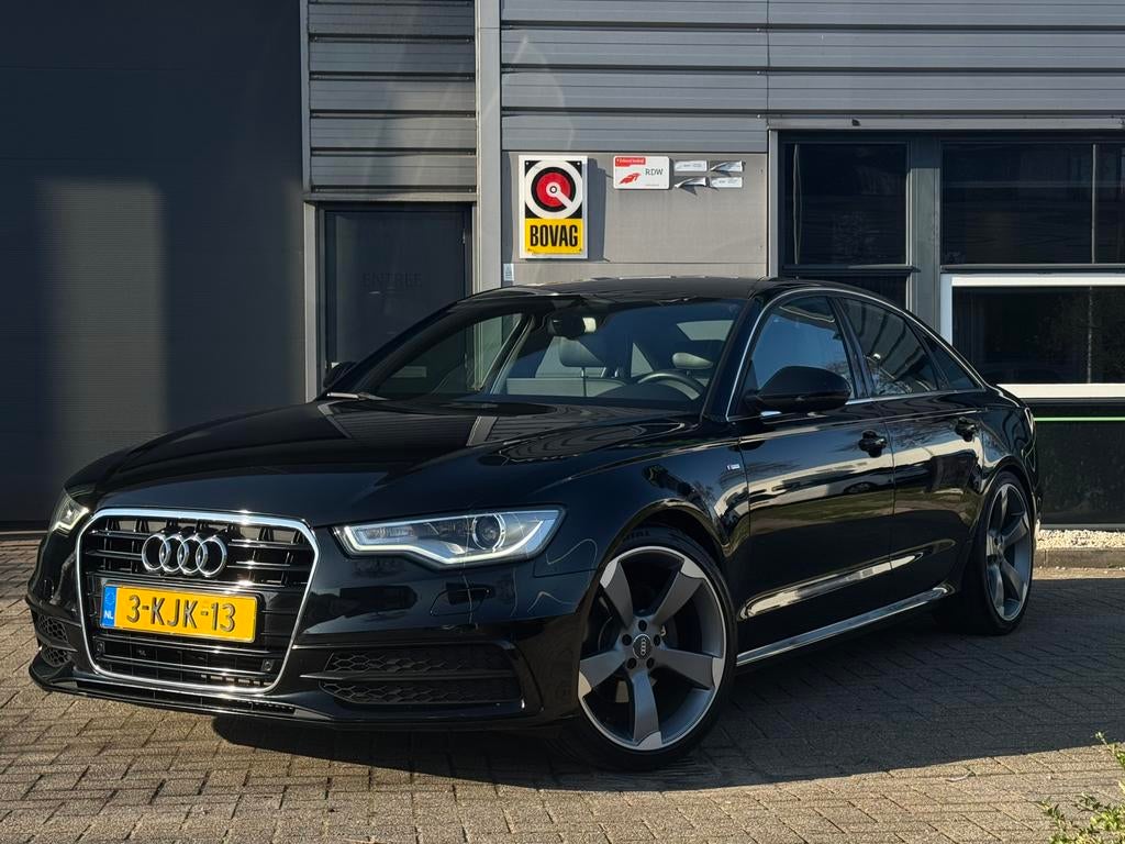 Audi A6 Limousine 2.0 TFSI S-Line | Cruise | Carplay | NAP, Auto's, Audi, Euro 5, Zwart, 4 cilinders, 1984 cc
