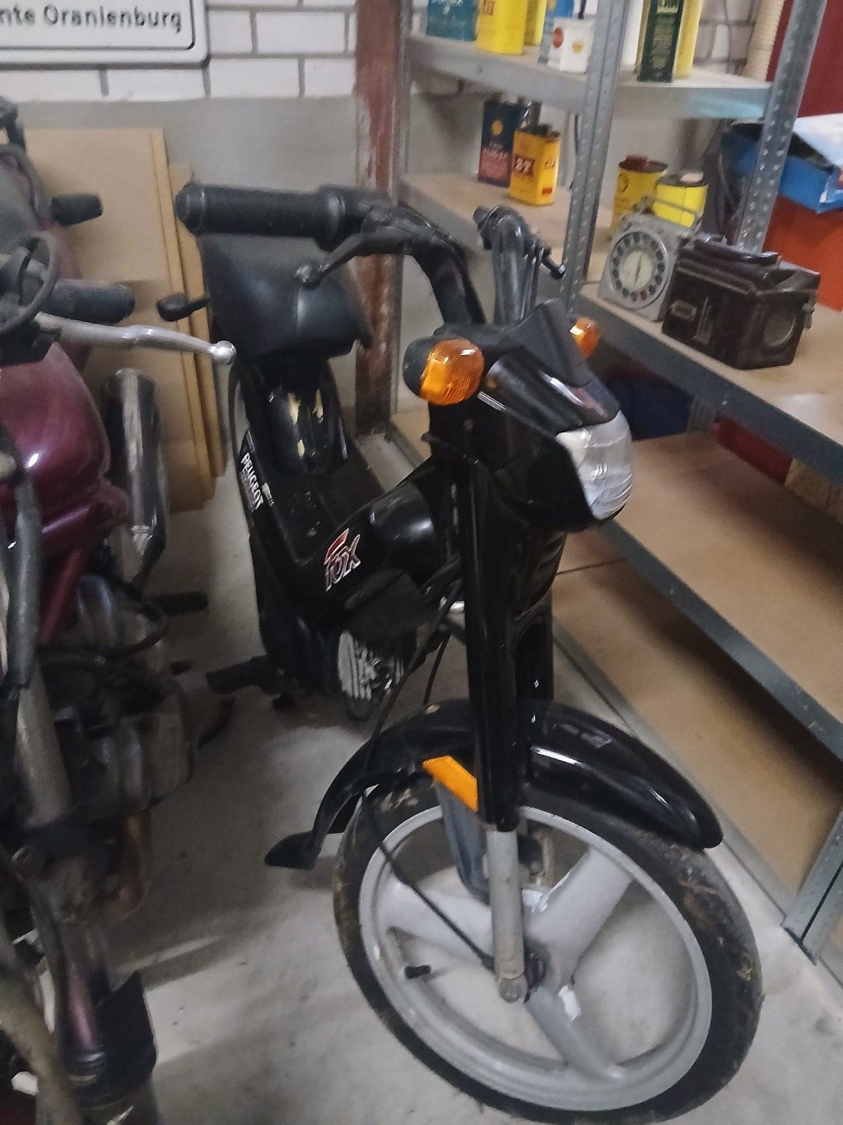 Peugeot fox, Ophalen, Gebruikt