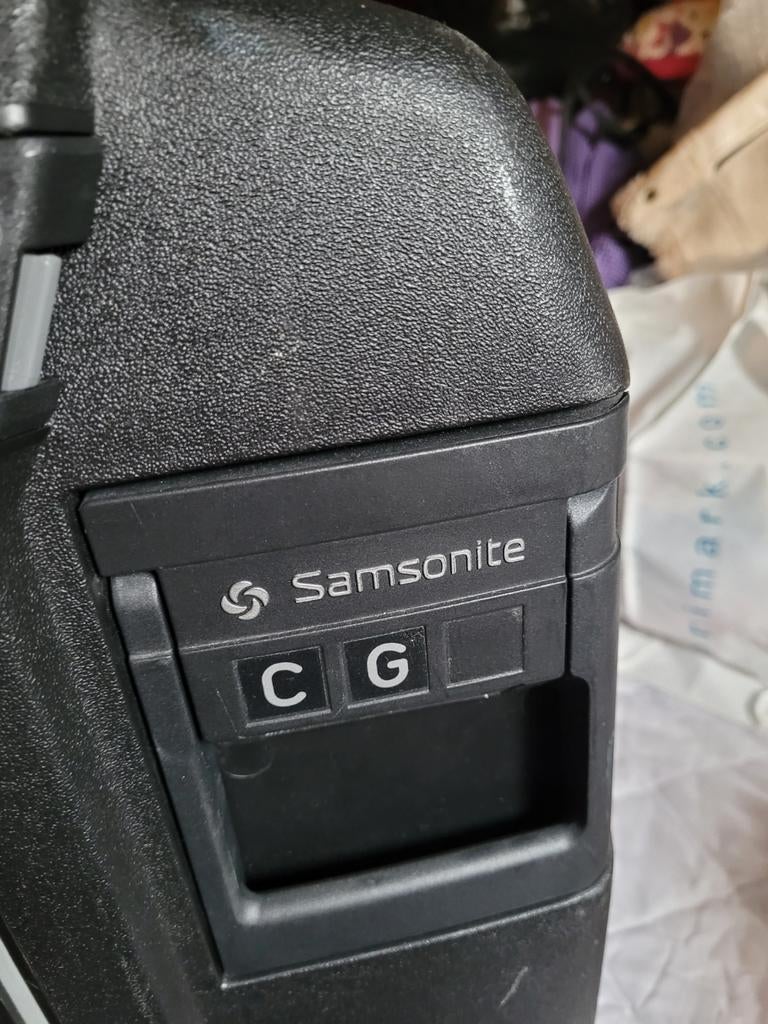 Samsonite koffer - klaar voor een tweede ronde, Ophalen
