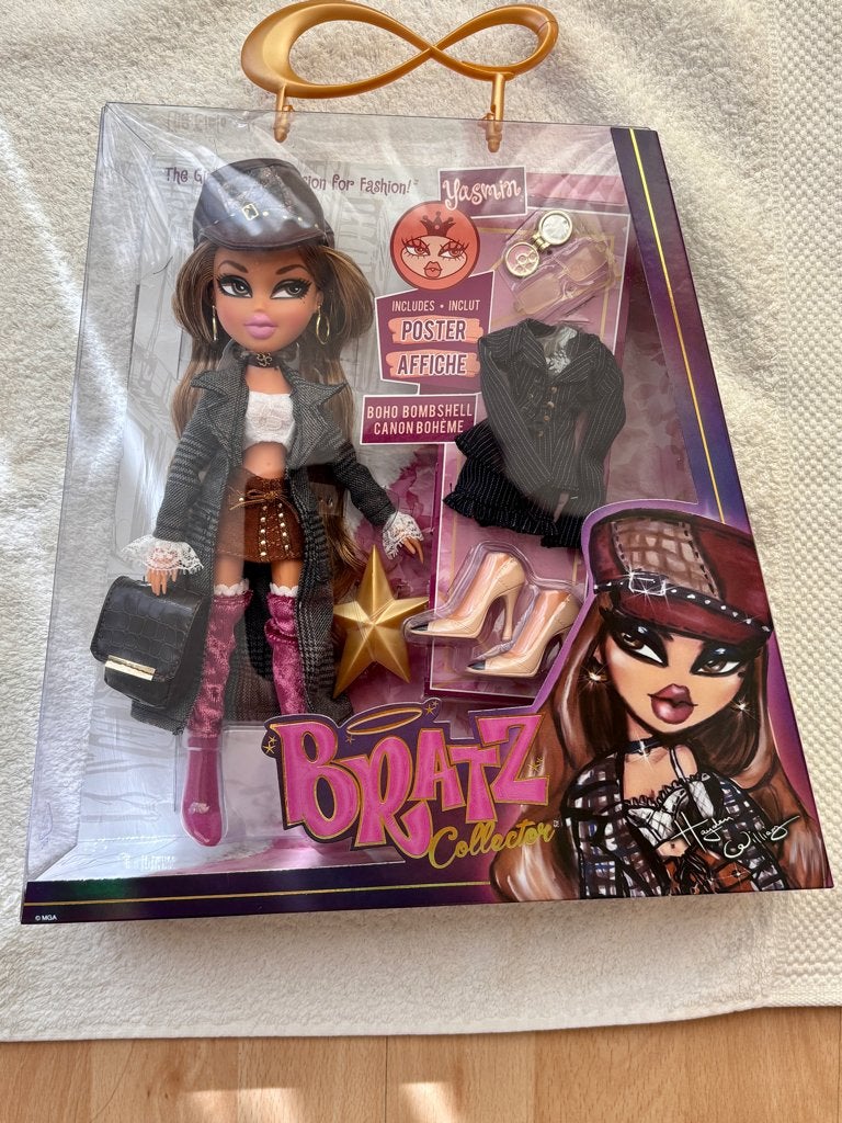 Bratz Yasmin Collector 2018 Doll Hayden Williams, Ophalen of Verzenden, Zo goed als nieuw, Pop