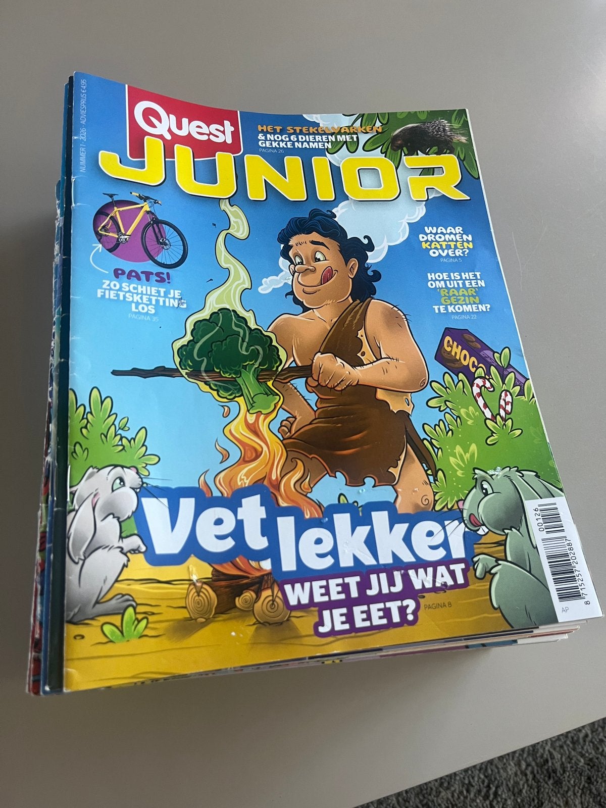 32 x Quest Junior magazine, Boeken, Meerdere stripboeken, Ophalen of Verzenden, Zo goed als nieuw