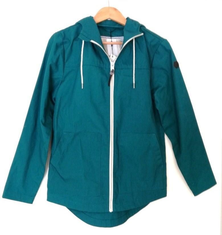 Jacket hoodet heren RVLT Revolution jas met capuchon maat S, Kleding | Heren, Nieuw, Ophalen of Verzenden, RVLT, Groen