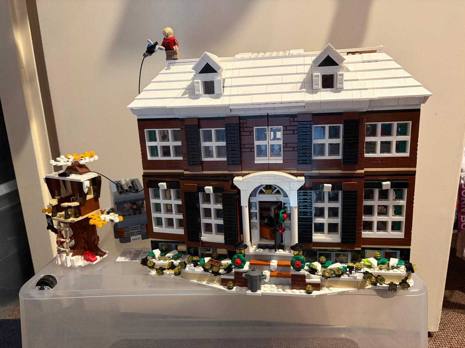 LEGO Ideas Home Alone Huis (21330) - Zo goed als nieuw, Ophalen of Verzenden, Zo goed als nieuw, Overige merken