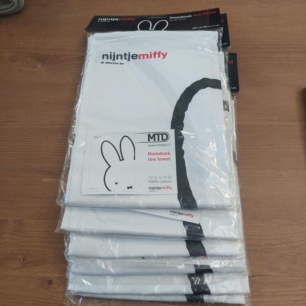 Thee doeken NIEUW  van Nijntje, Ophalen of Verzenden, Nieuw, Schort