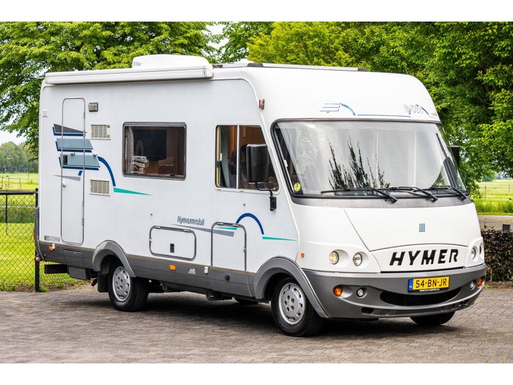 Hymer B584 2xAIRCO CRUISE 6M RUIMTELIJK, Integraal, Ringverwarming, Fiat, Afzuigkap