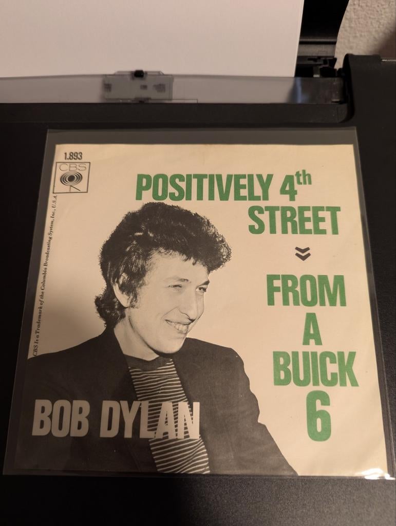 Bob Dylan - Positively 4th Street ( vinyl single), Cd's en Dvd's, Vinyl Singles, Ophalen of Verzenden, Gebruikt, Pop, Single