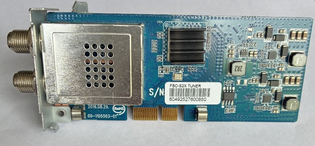 2. VU+ DVB - S2X DUAL SAT TV TUNER, Overige merken, Gebruikt, Verzenden, 50 Hz