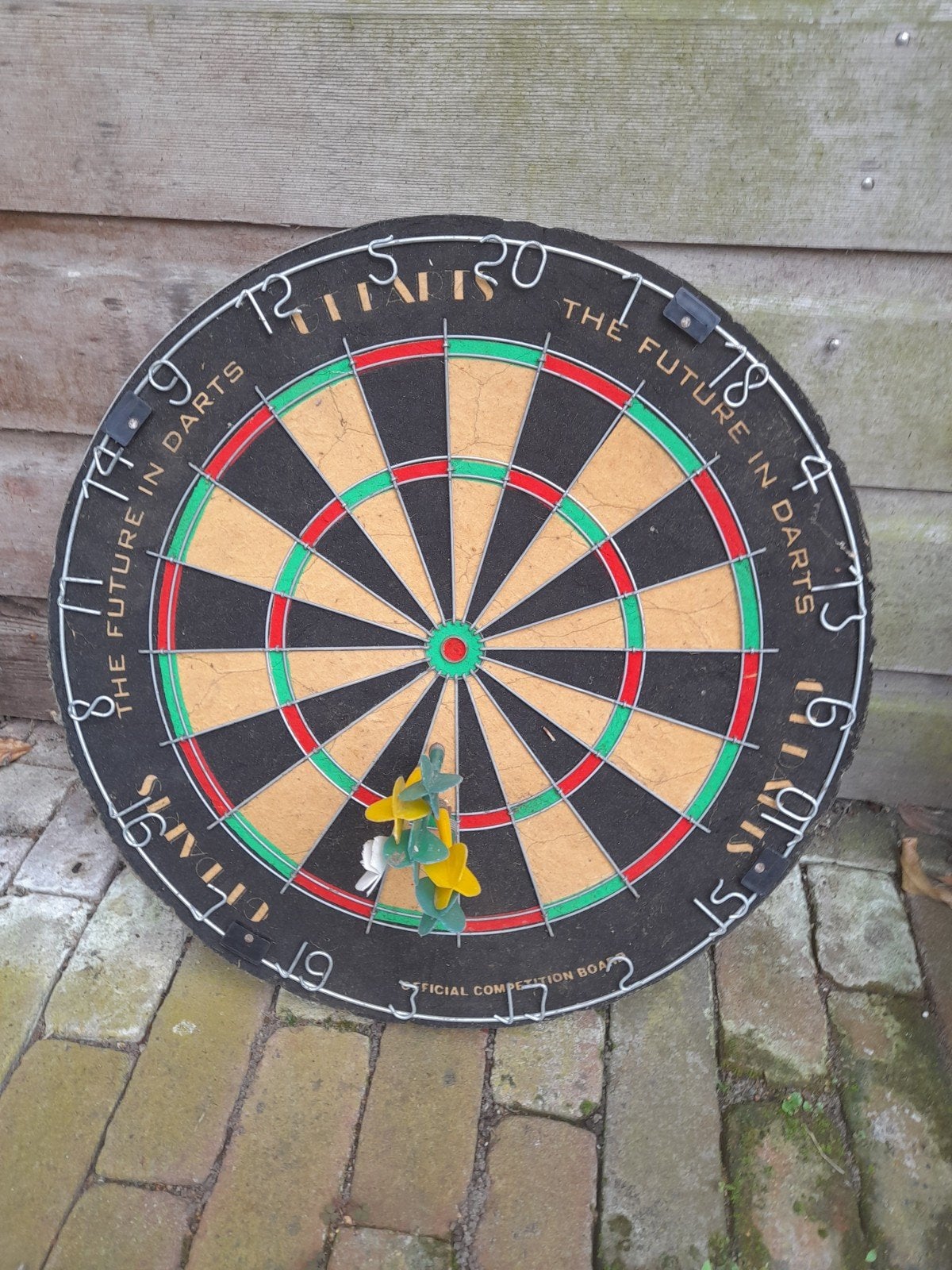 dartbord, Ophalen, Gebruikt, Dartbord