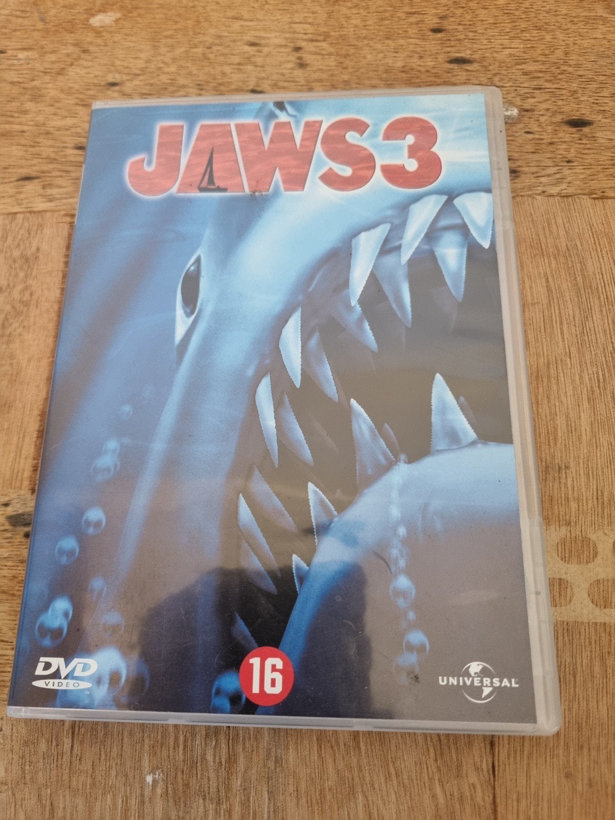Jaws 3 DVD - Klassieke Horrorfilm vintage, Vanaf 16 jaar, Ophalen of Verzenden, Gebruikt, Horror