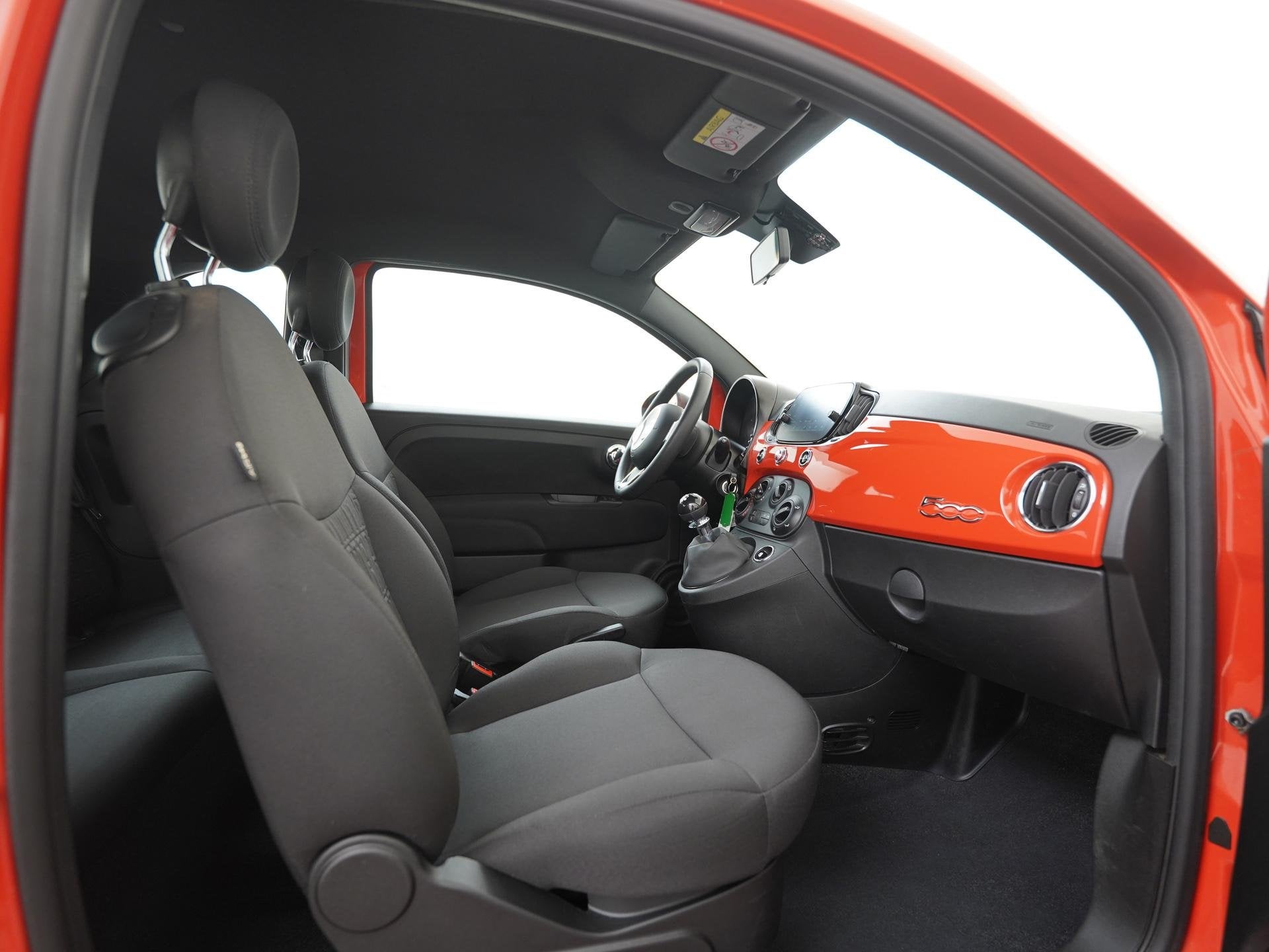 Fiat 500 1.0 Hybrid Cult | Cruise Control | Parkeersensor |, Auto's, Voorwielaandrijving, Stof, Gebruikt, Overige kleuren