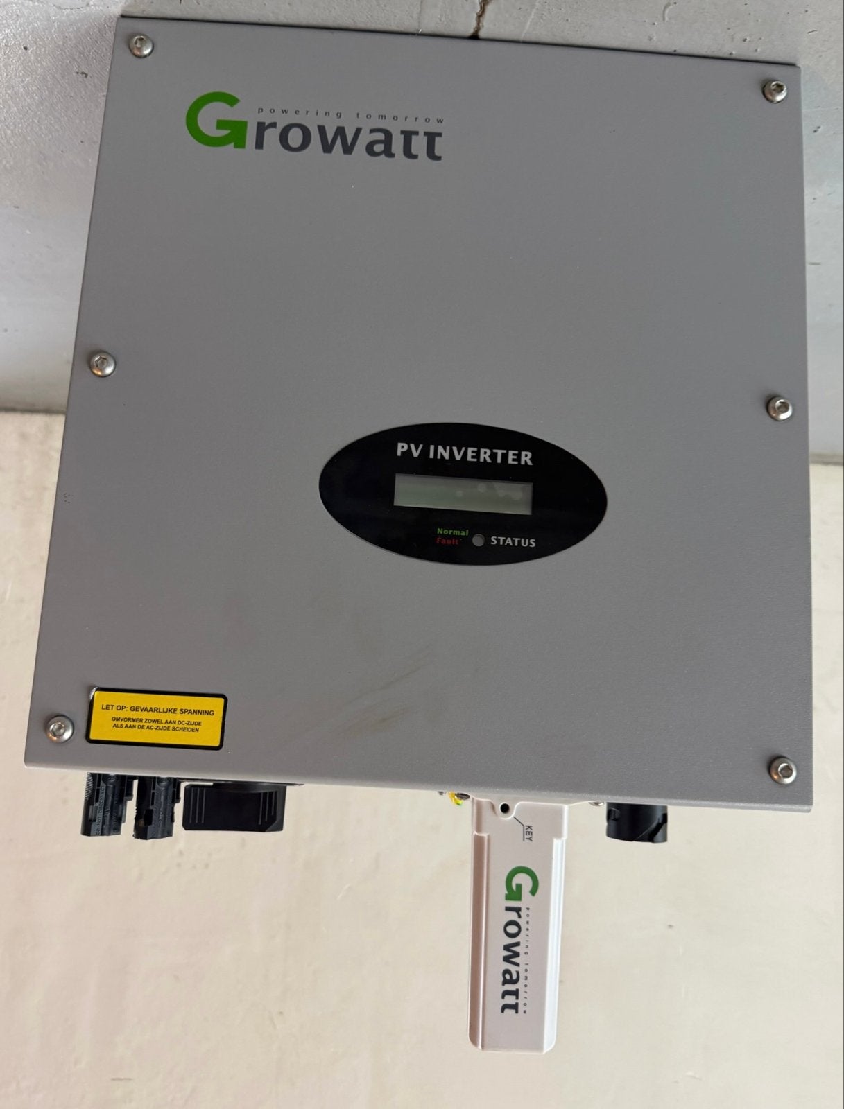 Growatt 2500MTL-S PV Omvormer uit 2018 met WiFi module, Ophalen of Verzenden, Gebruikt
