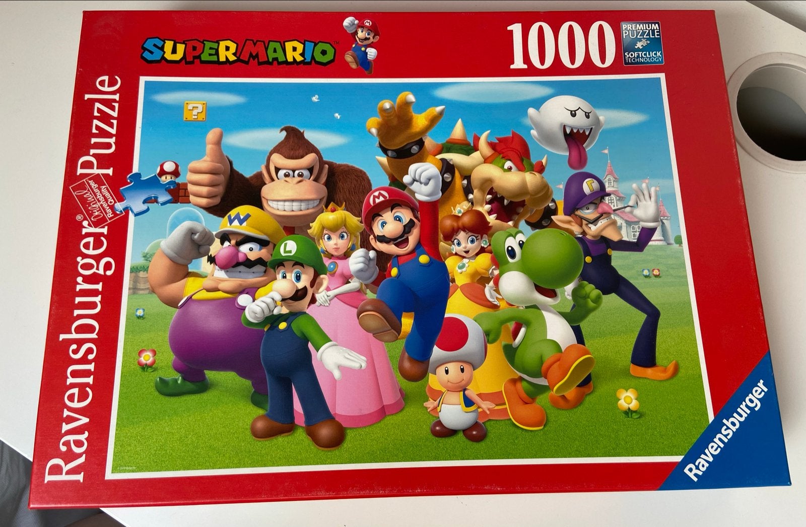 Ravensburger Super Mario Legpuzzel 1000 stukjes, Kinderen en Baby's, Ophalen of Verzenden, Meer dan 50 stukjes, Zo goed als nieuw