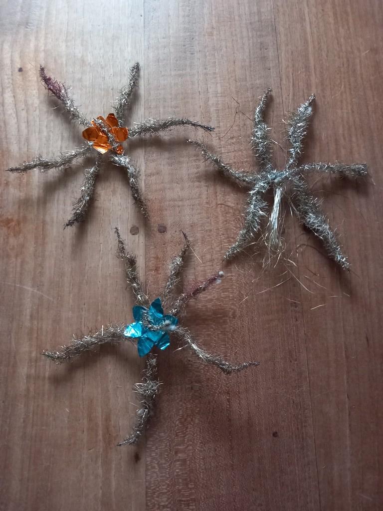 Oude tinsel sterren, Diversen, Kerst, Ophalen, Gebruikt
