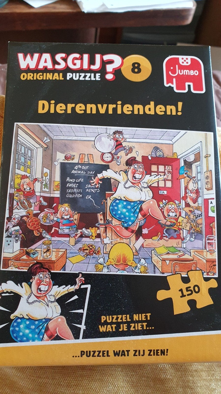 Legpuzzel wasgij nummer 8., Ophalen, Minder dan 500 stukjes, Zo goed als nieuw