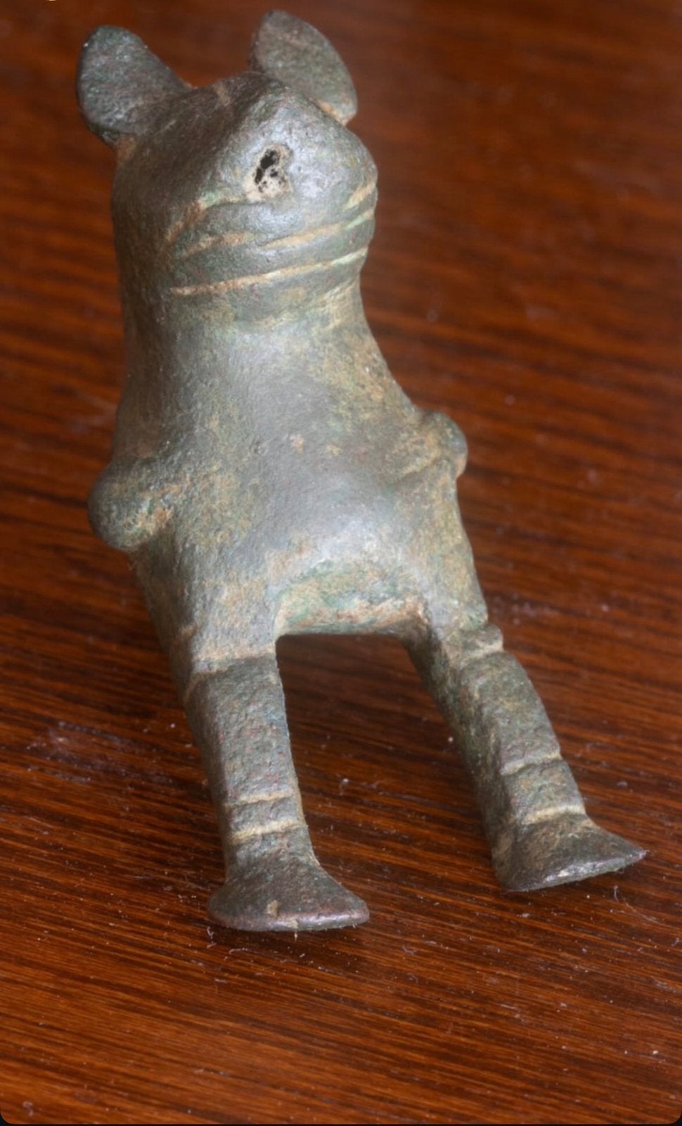 Bronzen miniatuur Fatimidisch, 11e-13e eeuw., Ophalen of Verzenden, Brons