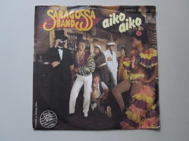 SARAGOSSA BAND - aiko aiko - vinyl 7", Ophalen of Verzenden, Gebruikt, Pop