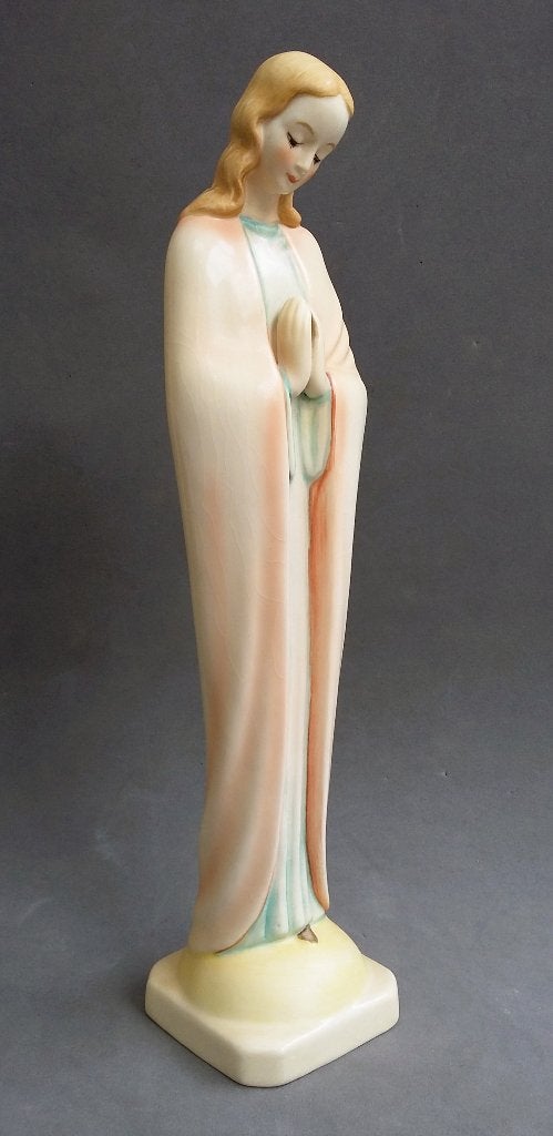 Om 1940-1950 GROOT Goebel Beeld Maria Kind Mantel Madonna, Ophalen of Verzenden