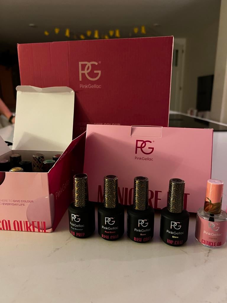 Pink Gellac set, Ophalen of Verzenden, Zo goed als nieuw, Overige typen