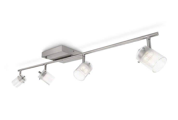 Plafondspot PHILIPS myLiving Toile LED 4x3W Nieuw -50% OFF!, Geschikt voor plafondmontage, Nieuw, Ophalen of Verzenden, LED