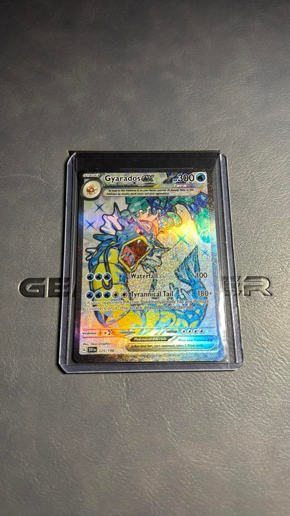 Gyarados ex 225/198 NM/M, Ophalen of Verzenden, Zo goed als nieuw, Losse kaart