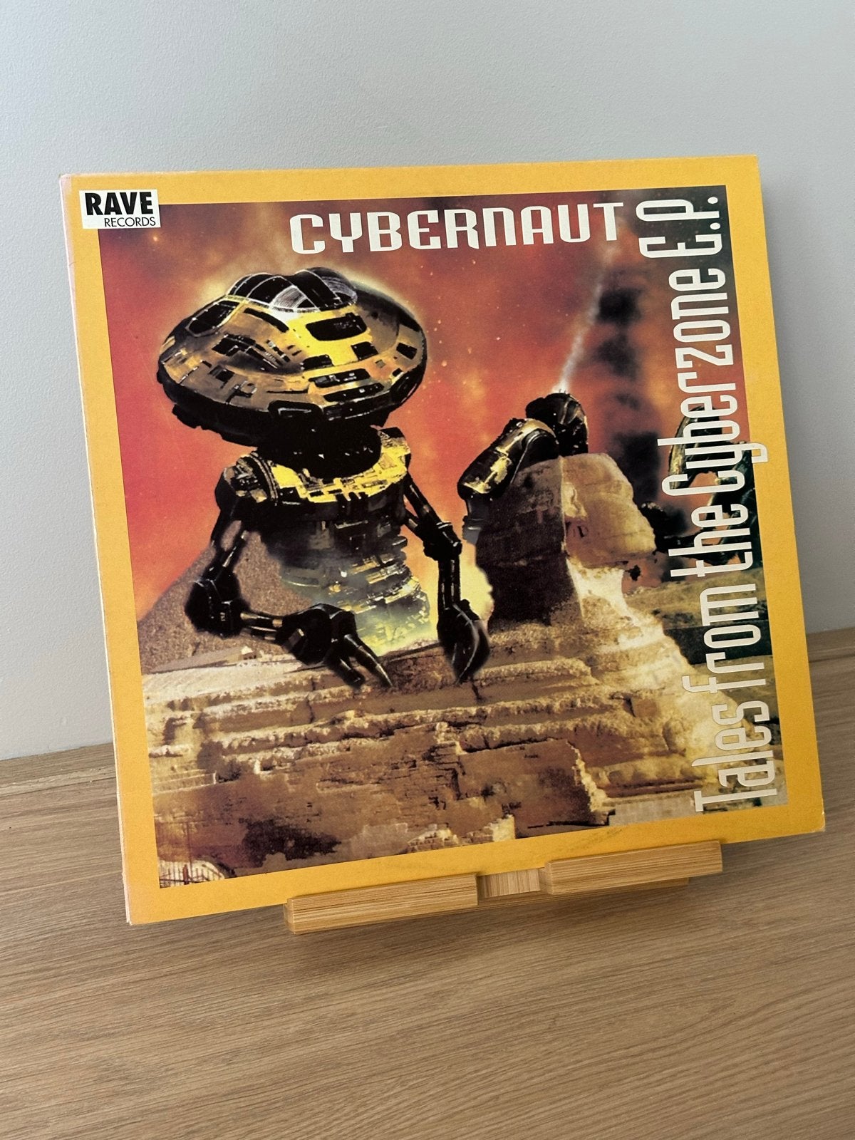 Cybernaut - Tales from the Cyberzone E.P. (Rave Records), Cd's en Dvd's, Vinyl | Dance en House, Gebruikt, Hardcore, Originele persing