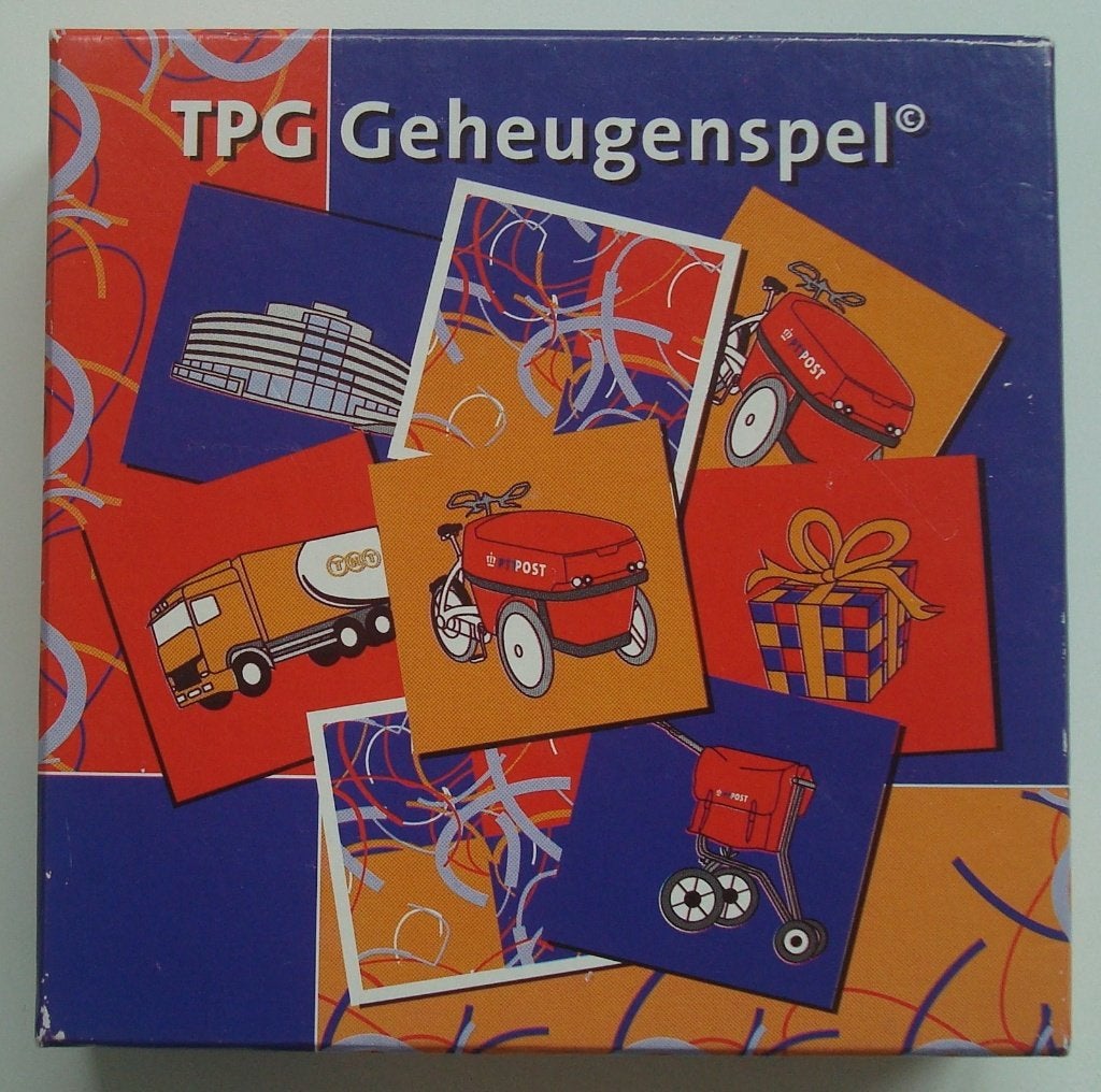 TPG Geheugenspel / memory, Hobby en Vrije tijd, Ophalen, Zo goed als nieuw, Identity Games International BV