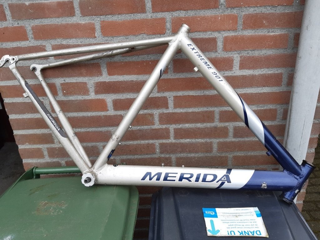 Merida frame racefiets, Fietsen en Brommers, Fietsen | Racefietsen, Gebruikt, Aluminium, Meer dan 20 versnellingen, Ophalen