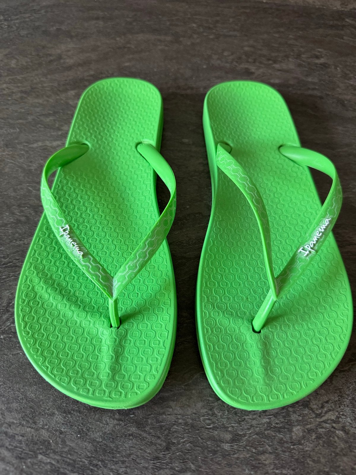 Ipanema slippers maat 38/40 - Zo goed als nieuw, Ophalen of Verzenden, Zo goed als nieuw, Groen, Slippers