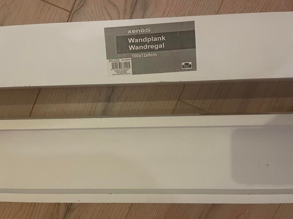 Wandplank Xenos Wit, Ophalen, Gebruikt