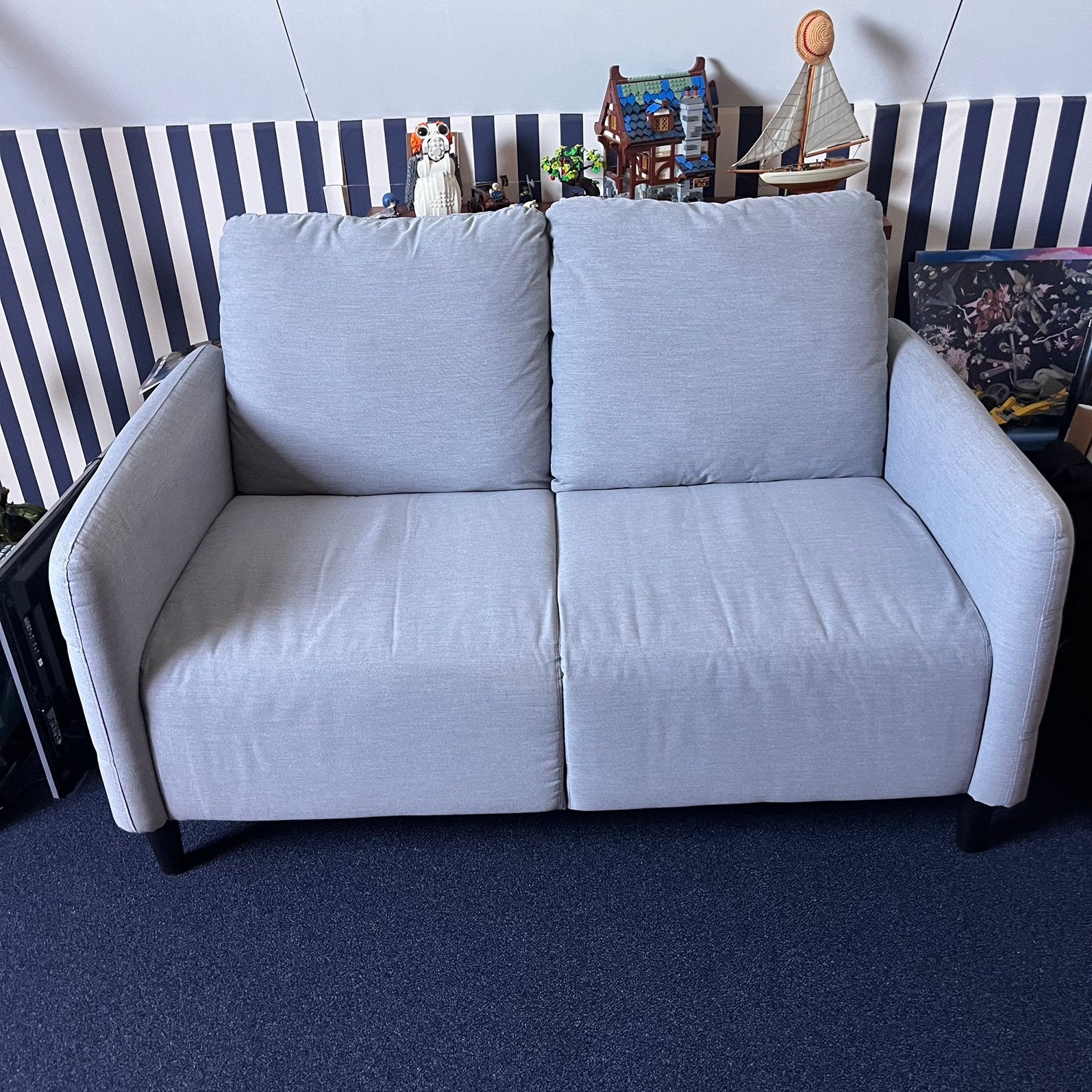 2 zits bankje, Ophalen, 150 tot 200 cm, Tweepersoons, 75 tot 100 cm
