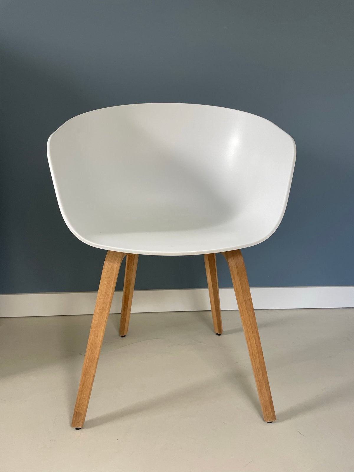 Hay eettafel stoel - orgineel - 4x (about a chair), Ophalen, Wit, Zo goed als nieuw, Vier