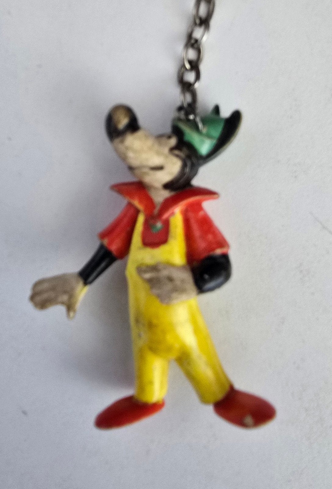 Vintage Sleutelhanger Goofy Figuur, Ophalen of Verzenden, Gebruikt, Knuffel of Figuurtje
