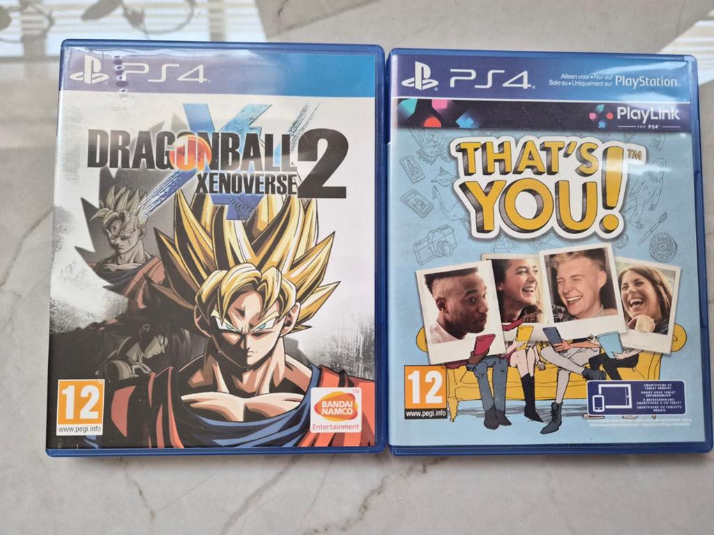 Dragon Ball Xenoverse 2 & That's You! PS4 Games, Ophalen of Verzenden, Zo goed als nieuw, Eén computer, Role Playing Game (Rpg)