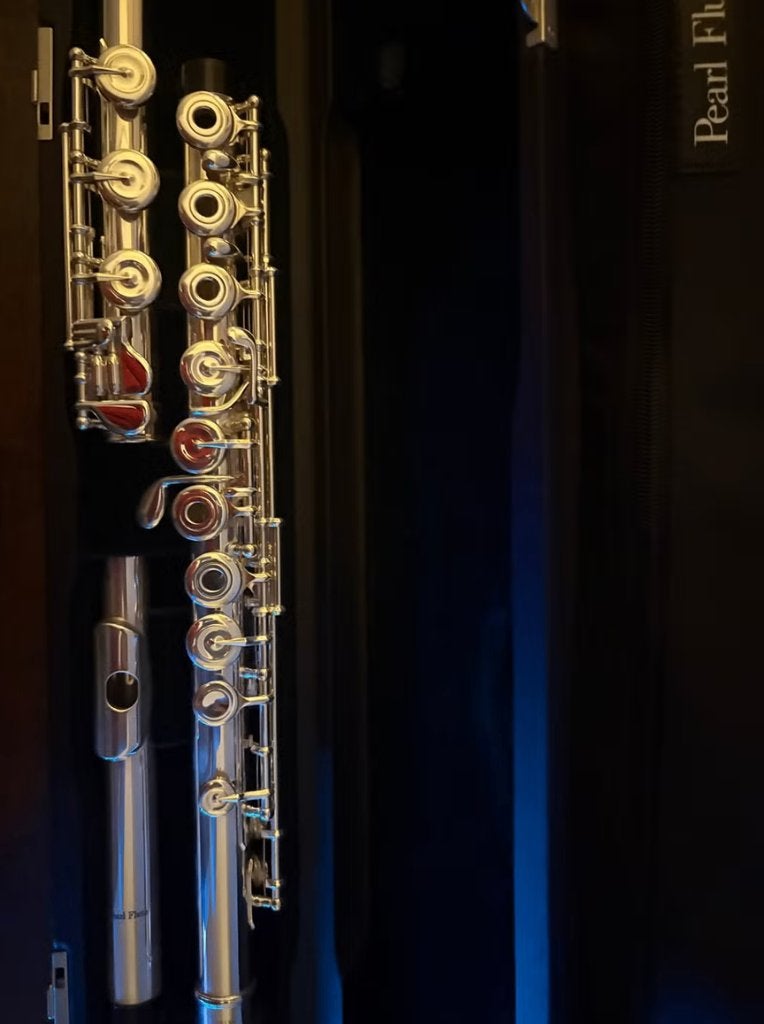 Pearl Dwarsfluit F665RBE-HC uit de Quantz serie, Muziek en Instrumenten, Blaasinstrumenten | Dwarsfluiten en Piccolo's, Ophalen of Verzenden