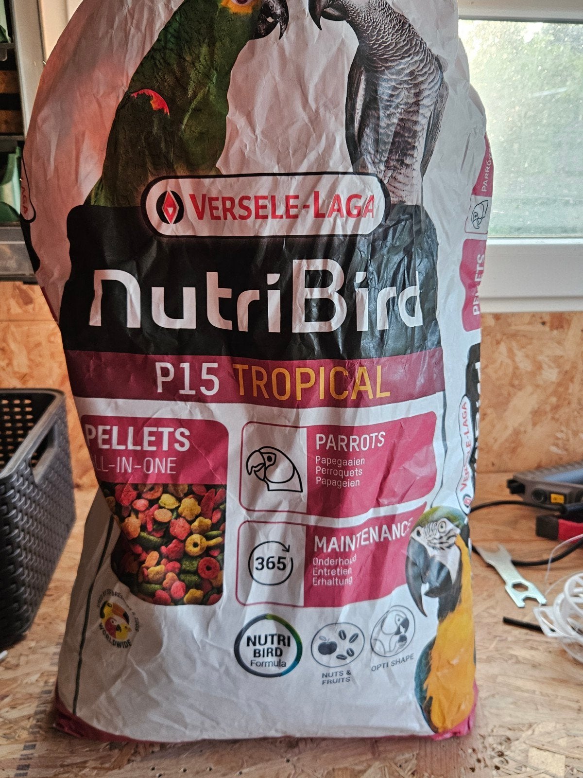 nutribird p15 tropical, Ophalen of Verzenden