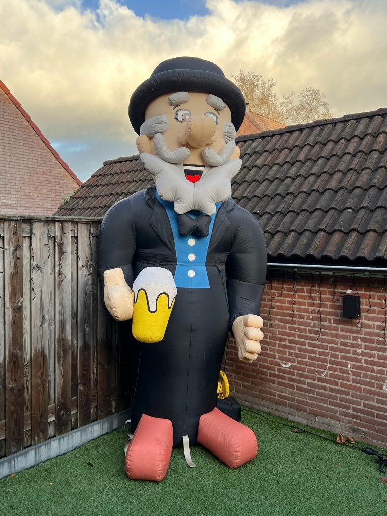 Abraham Sjakie Opblaasfiguur, Ophalen, Zo goed als nieuw, Overige