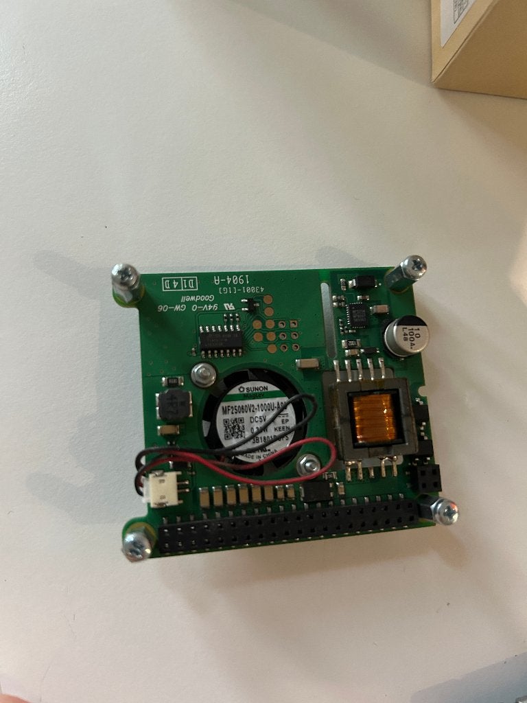 Raspberry Pi PoE-HAT 2018 MF25060V2-1000U-A99 1904-A, Ophalen of Verzenden, Gebruikt