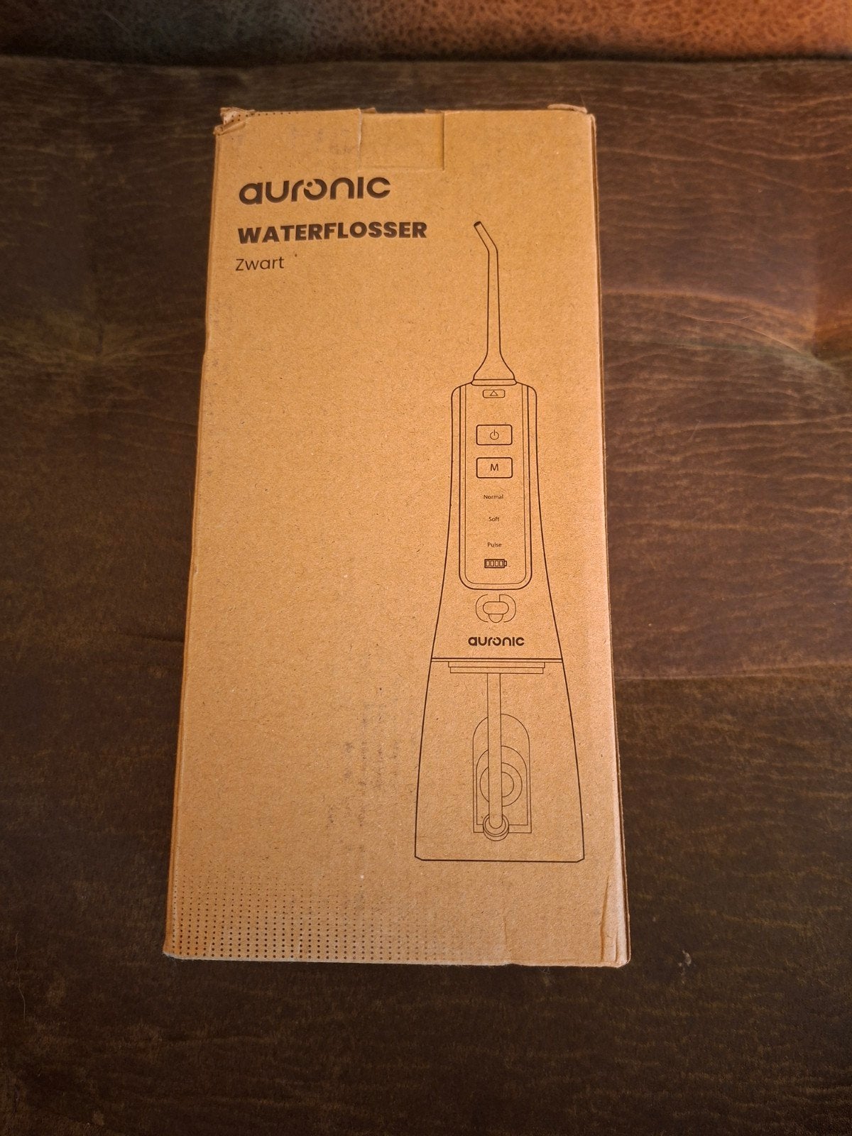 Auronics Waterflosser Zwart - Nieuw in doos, Ophalen of Verzenden, Nieuw, Overige typen