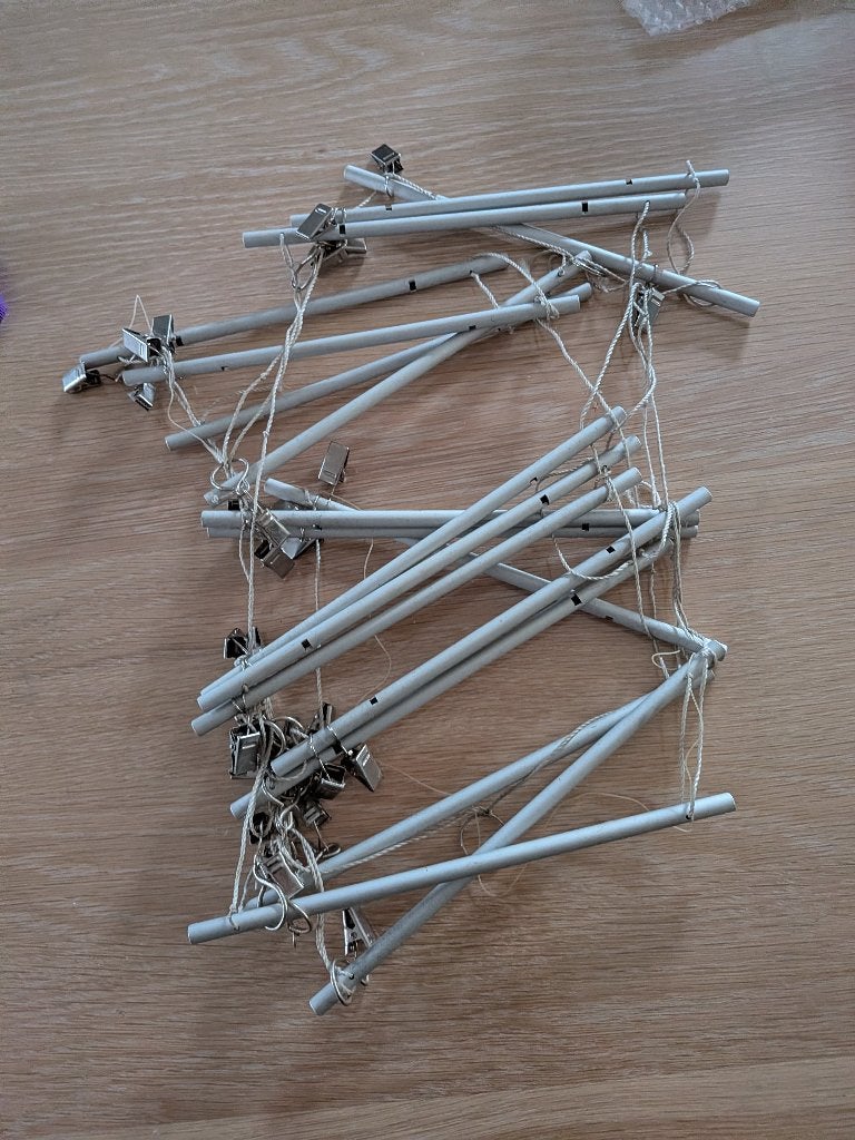 Fotolijst  2 met knijpers, Ophalen of Verzenden, Zo goed als nieuw
